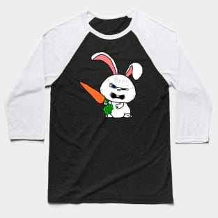 Pissed Off Bunny Baseball T-Shirt